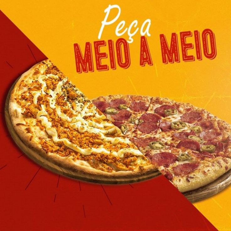 Pizza meio a meio