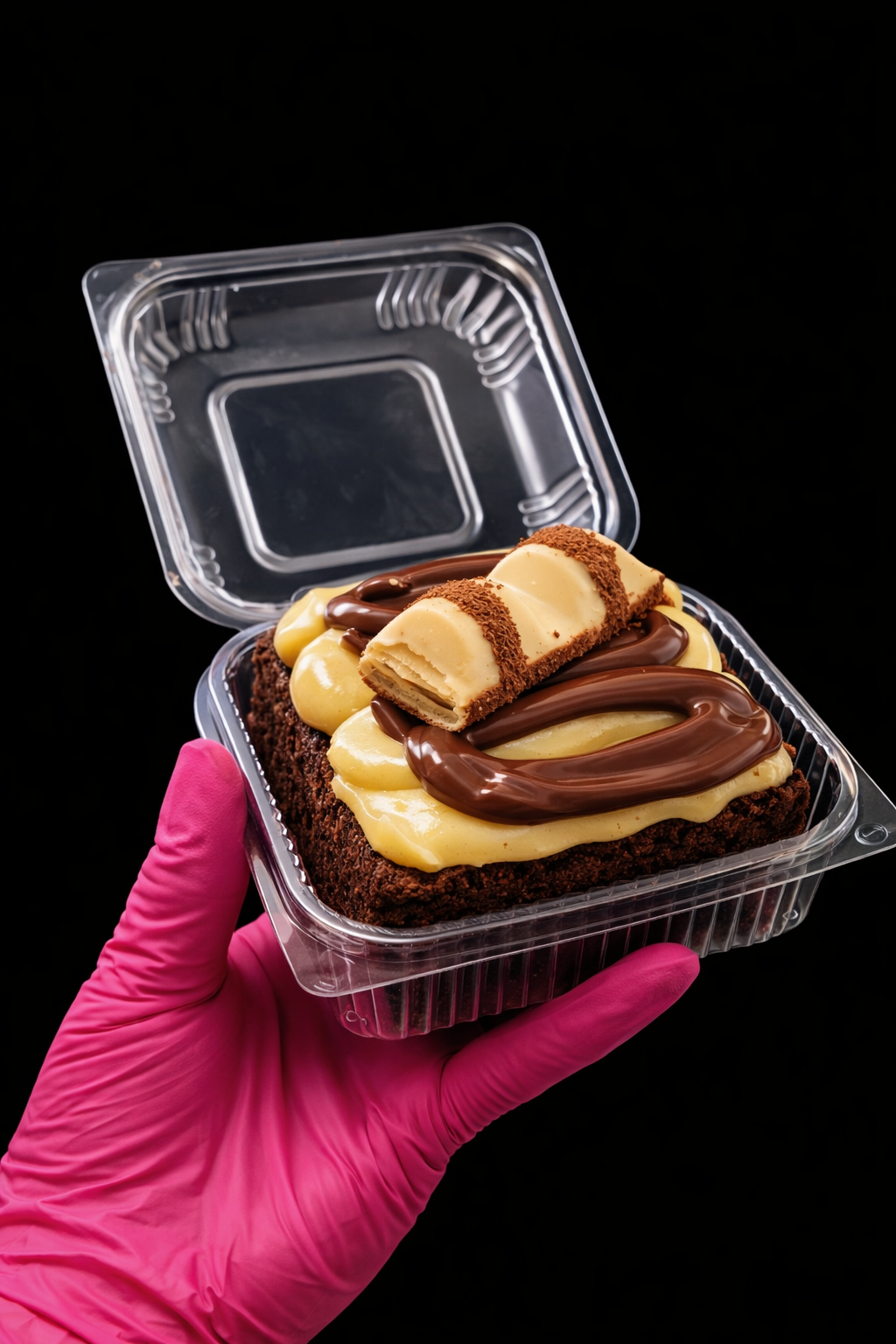 BROWNIE KINDER NUTELLA